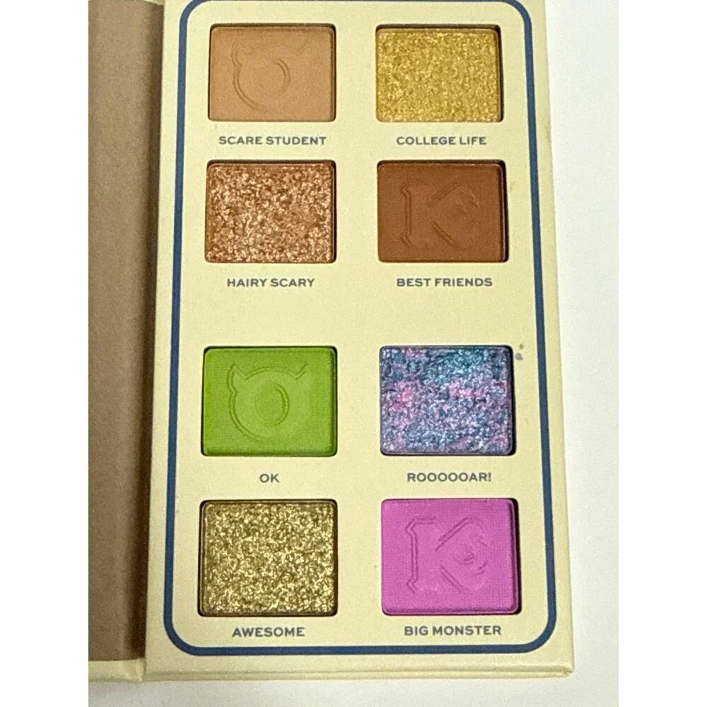 Makeup Revolution X Monsters University Scare Eyeshadow Palette Mike Sulley NEW
